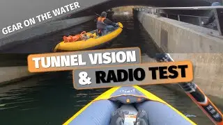 Itiwit X100+ 2P kayak - radio communication test & tunnel vision (Norrviken, Eds&aring;n)