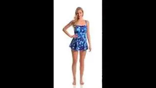 Longitude Key Largo Princess Seam Swim Dress | SwimOutlet.com