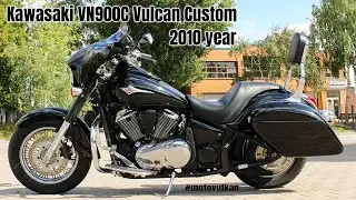 Kawasaki Vulkan 900 в Motovulkan. Общий вид и работа двигателя.