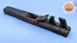 The Old Big Hand Plane - Restoration Of Carpentry Tools
