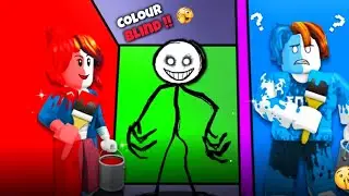 Can I Escape From This Colour Blind Monster 💀 ! Struggler