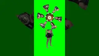 Ladies UFC wrong heads green screen #shorts