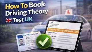 Как записаться на теоретический экзамен по вождению в Великобритании
