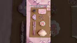 sanrio fidget board asmr 🩷#fidget #asmr#diy#craft#sanrio#hellokitty #fyp#kuromi #shorts#cinnamoroll