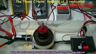 1 A successful Regenerative Acceleration Effect replication of the Thane C  Heins' ReGenX Generator