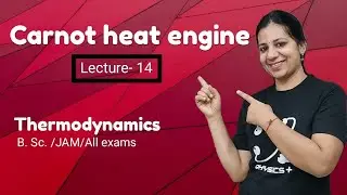 Carnot Heat Engine | Thermodynamics | IIT-JAM | Physics