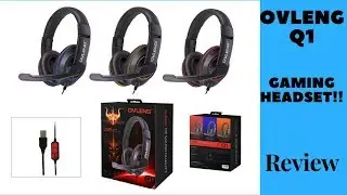 Cheap Gaming Headset Review-Ovleng Q1