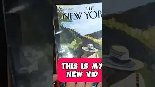 New ASMR Video, click on my channel for more! Reading magazines and drinking tea ☕✨📖 #asmr #reading