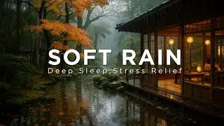 12 Hours of Soft Rain to Reset Your Mind | Gentle Rain Sounds for Sleep, Study & Focus