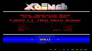 Amiga UAE Wii XBench