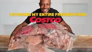 Я заполнила всю морозильную камеру продуктами из Costco.