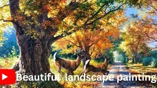 Beautiful Landscape Paintings | Relaxing Art Slideshow | Peaceful Scenery
