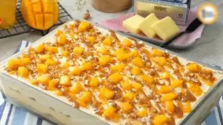 Mango Butterscotch Delight Recipe | chocolate butterscotch cake recipe | butterscotch ice cream