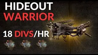 Path of Exile Hideout Warrior 1 Hour Grinding Session