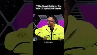 Street celebrity of Hyderabad 🔥#mtvhustle4 #rap #mtvhustle #music #hiphop #song #rapcontest #rapking