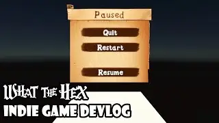 What The Hex - Indie Game Devlog #9: Game Manager 👨‍💼 & Menus