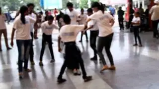 Street play on women empowerment and girl child education