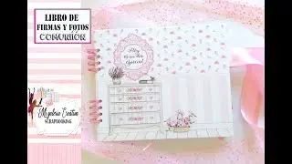 LIBRO DE FIRMAS Y FOTOS 