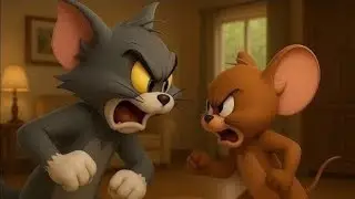 Tom and Jerry Funny Adventure 🐱🐭 | Kids Poem Story in 3D Cartoon Animation 🌈😂