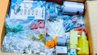 Science project kit unboxing | Dc motor, Battery, 12v DC motor, 775 Dc Motor,555 Dc Motor,Gear Motor