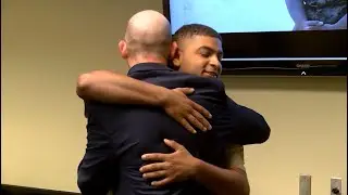 Retiring FBI agent meets kidnapped infant turned Marine he helped rescue