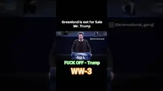 Danish official delivers stern message to Trump about Greenland. #ww3  #trump #greenland #warzone