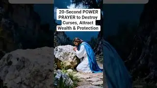20-Second POWER PRAYER to Destroy Curses, Attract Wealth & Protection | Listen DAILY for Miracles