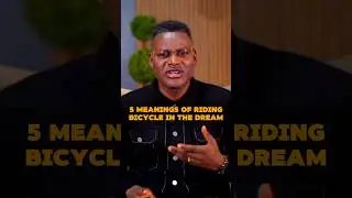 5 Meanings Of Riding Bicycles In The Dream #spiritual #dreaminterpretation #yourdreams #prophetic
