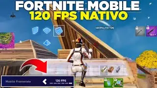 120 FPS Native in Fortnite Mobile Android Gameplay RedMagic 10 Pro