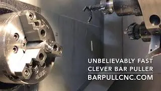 Unbelievably Fast Bar Puller for CNC lathe