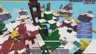 Bedwars-Miner Kit Gameplay