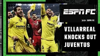 Reaction to Villarreal KNOCKING OUT Juventus of  the Champions League | ESPN FC