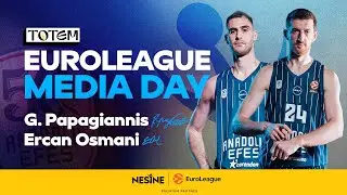 Georgios Papagiannis ve Ercan Osmani ile &Ouml;zel R&ouml;portaj | Anadolu Efes Media Day