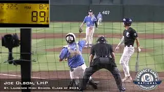 Joe Olson Prospect Video, LHP, St  Laurence High School Class of 2025, Dish
