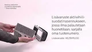 Asennusvideo Bosch induktiotasolle, jossa on integroitu liesituuletin | Bosch Home Suomi