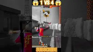 @PagalM10 👿vs pro player 👽1vs4 fight||hand cam🔥#shorts #viralshorts #youtubeshorts #short #ffshorts