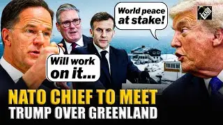 Greenland row intensifies: NATO Chief Mark Rutte to meet US President Donald Trump
