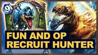 Fun And OP | Recruit Hunter 2018 | The Witchwood Hearthstone
