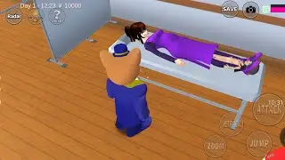 sedih 🥲 Sakura melahirkan rumahnya malah keb4karan | SAKURA school simulator
