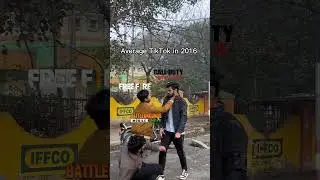 Average TikTok in 2016 #comedy #funny #trending