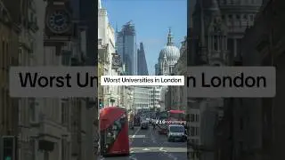 Worst London Universities #student #students #studentlife #university #ranking #knowledge #uni