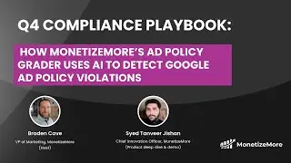 Live Demo: AI-Powered Ad Policy Grader in Action | MonetizeMore Traffic Cop