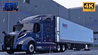 Volvo VNL 860 w/ Volvo D13 | Guymon - Hobbs | ATS Gameplay 4K + wheel cam