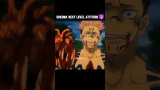 Sukuna Next Level Attitude 😈 #sukuna #sukunaamv #sukunaedit #ryomensukuna #jujutsukaisen