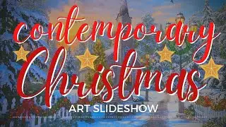 CHRISTMAS ART | silent screensaver slideshow