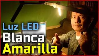 🕯 Luz LED Laptop y Escritorio Blanca o Amarilla @GadgetsFacil