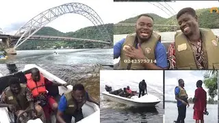 Adomi Bridge Garden tour, watch the beautiful ark of the Atimpoku bridge
