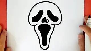 COMMENT DESSINER LE VISAGE SCREAM