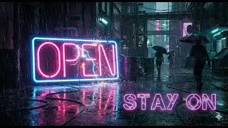 Atmos Cyberpunk/Jazz-Noir Fus | Late Night Focus - 