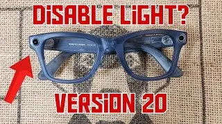 Отключить Ray Ban Meta Light версии 20?